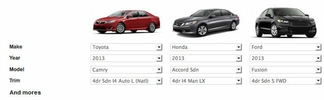 Car database | Year make model specifications